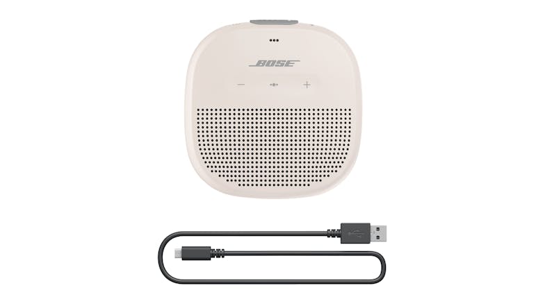 Bose SoundLink Micro Portable Bluetooth Speaker - White Smoke