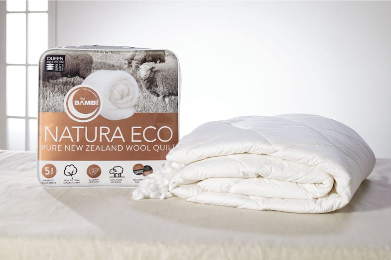 Natura Eco NZ Wool 500gsm Duvet Inner by Bambi