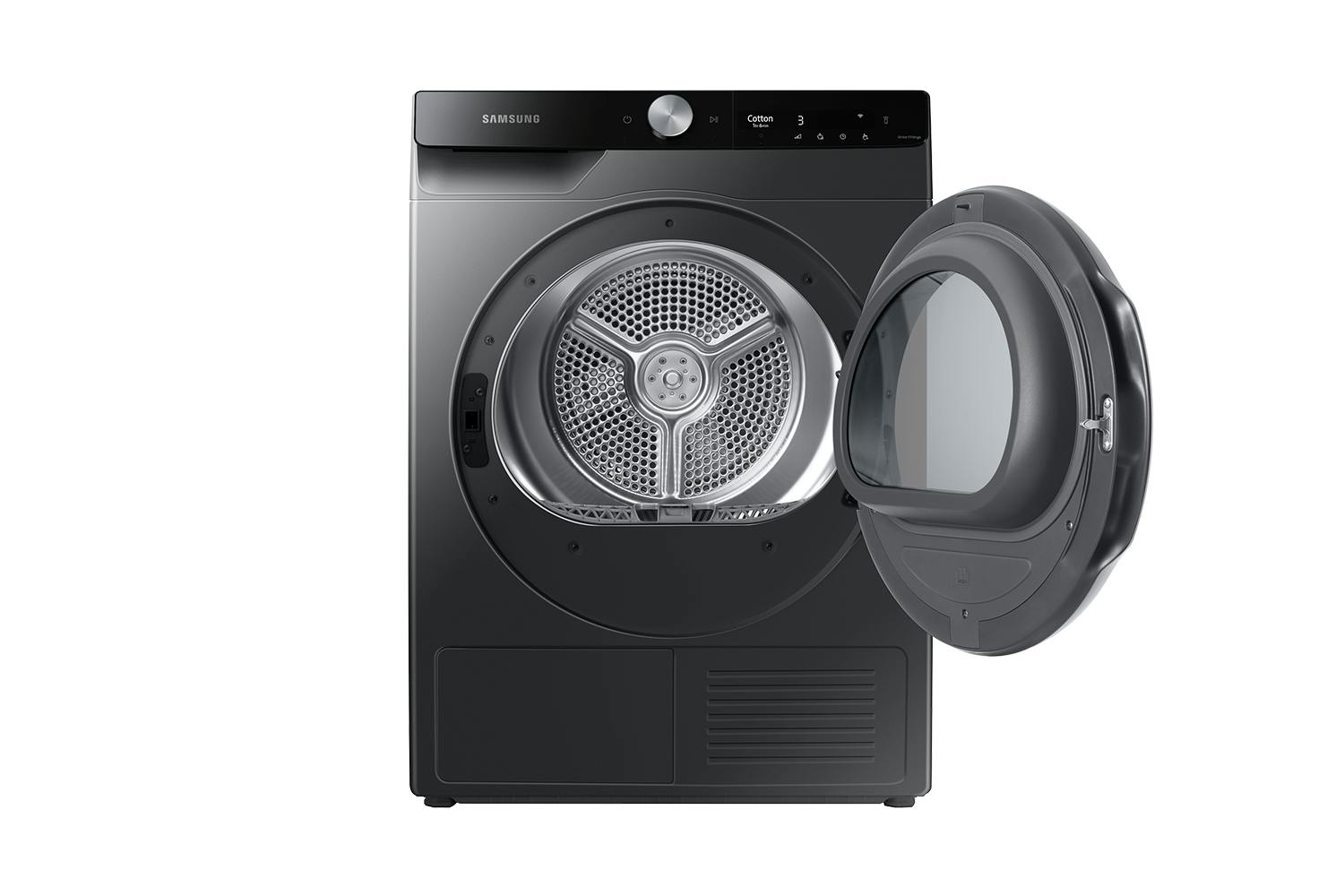 Samsung 9kg 19 Program Smart Heat Pump Condenser Dryer - Black (DV90T8440SB/SA)
