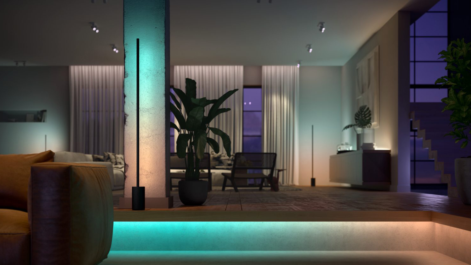 Philips Hue Gradient Colour Lightstrip Extension - 1m