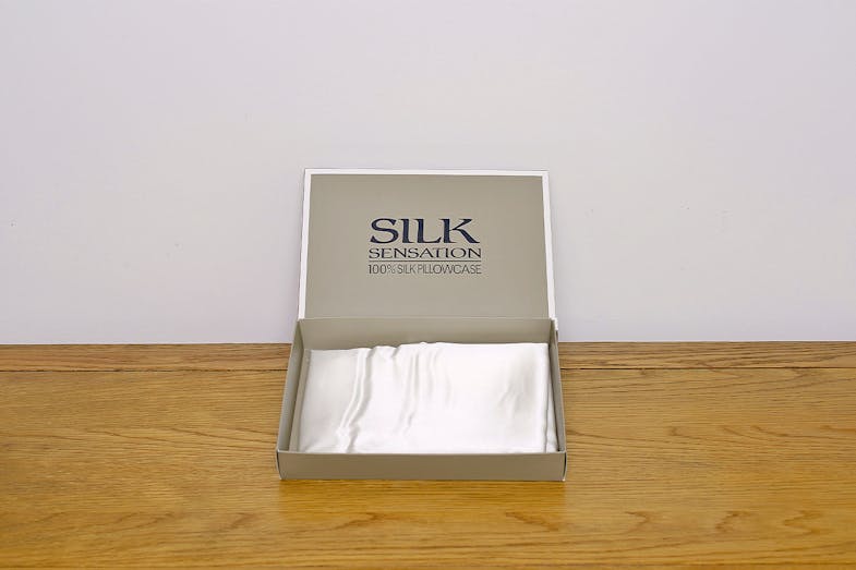 100% Silk Pillowcase by Silk Sensation - Ivory