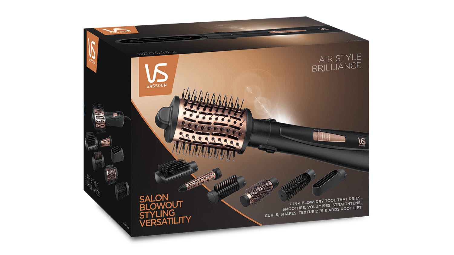 VS Sassoon Air Style Brilliance 7-in-1 Hot Air Styler