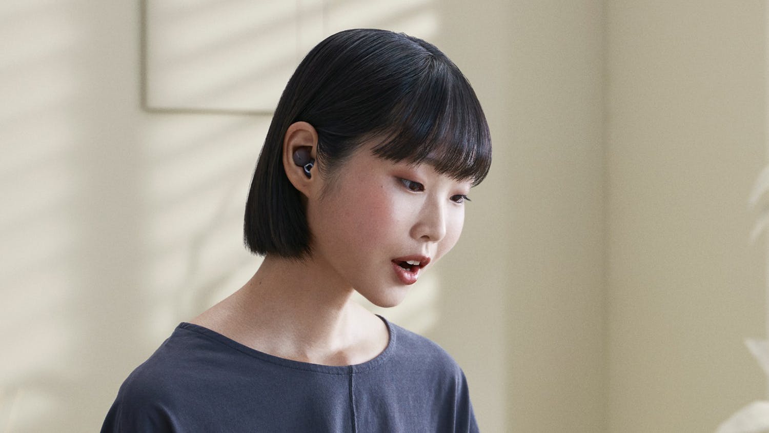 Sony WF-L900 LinkBuds True Wireless In-Ear Headphones - Grey