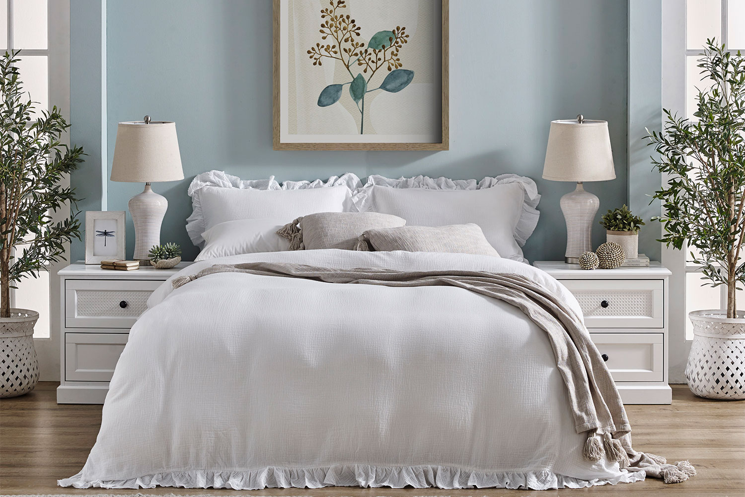 Elaine Duvet Cover Set by Seneca Queen Harvey Norman New Zealand