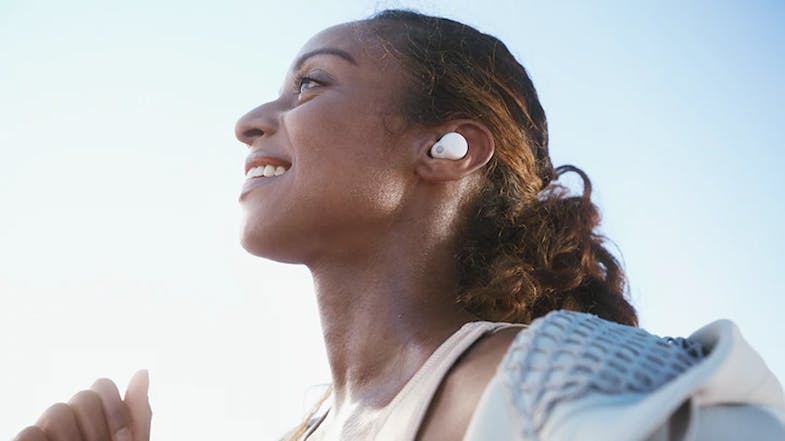 Sony LinkBuds S Passive Noise Cancelling True Wireless In-Ear Headphones - White