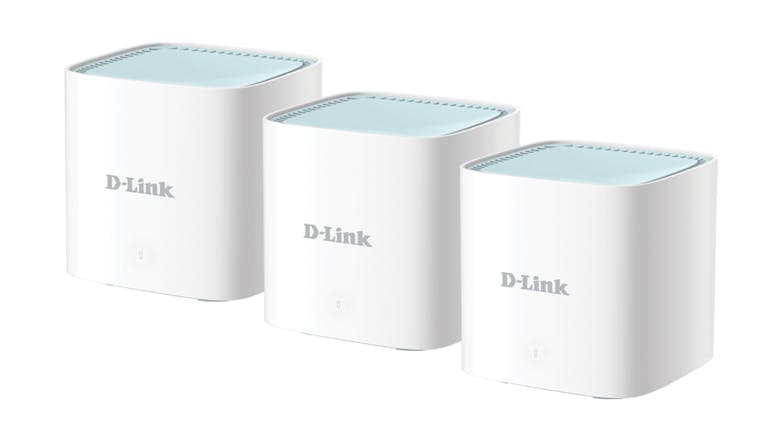 D-Link M15 Eagle Pro AI AX1500 Wi-Fi 6 Mesh Router - 3 Pack