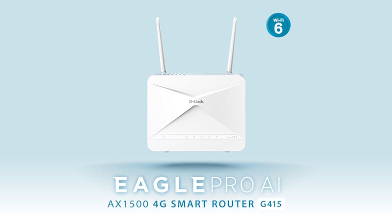 D-Link G415 Eagle Pro AI AX1500 4G WI-Fi 6 Smart Router