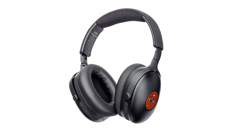 Marley Positive Vibration XL Wireless Noise Cancelling Over-Ear Headphones - Signature Black