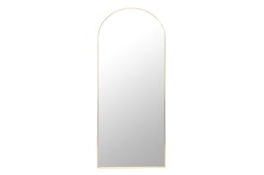 200cm Arch Metal Frame Mirror by Stoneleigh & Roberson - Silver