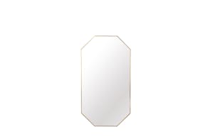 Javier Metal Framed Mirror - Gold