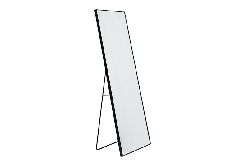 Lian Floor Standing Mirror - Black Frame