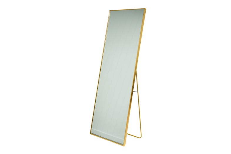 Lian Floor Standing Mirror - Gold Frame