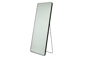 Luella Floor Standing Mirror by Stoneleigh & Roberson - Black Frame