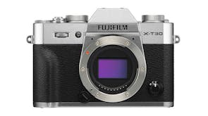Fujifilm X-T30 Mirrorless Camera (Silver) - Body Only