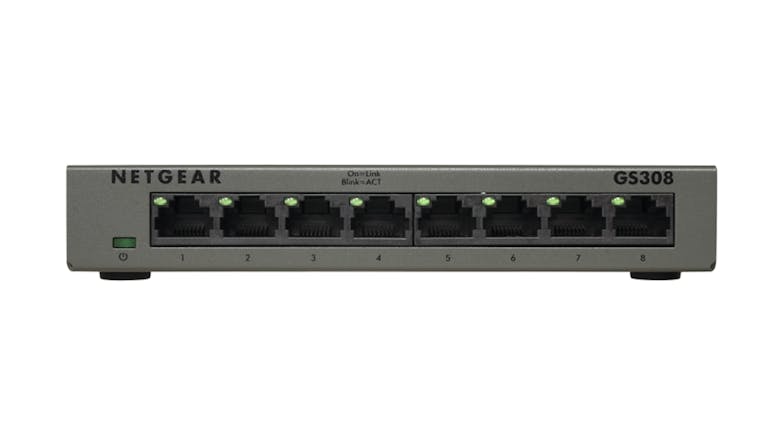 Netgear GS308 Gigabit Ethernet Unmanaged Switch - 8 Port