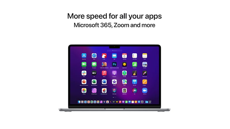 Apple MacBook Air 13" with M2 Chip 8-Core CPU/10-Core GPU 8GB-RAM 512GB-SSD - Space Grey (2022)