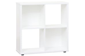 Otis 4 Box Bookcase 800 - All White