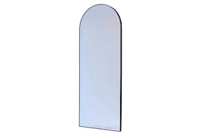 170cm Arch Metal Frame Mirror by Stoneleigh & Roberson - Black
