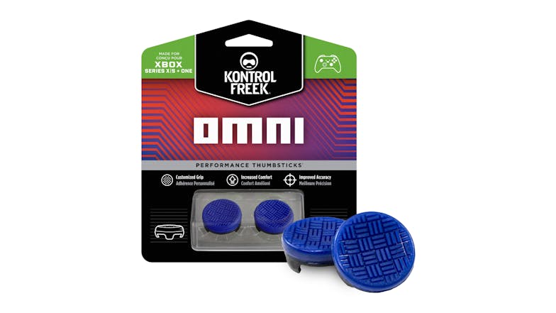 KontrolFreek Omni Performance Thumbsticks for Xbox One & Series X/S - Blue