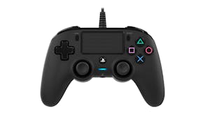 Nacon Wired Compact Controller for PlayStation 4 - Black