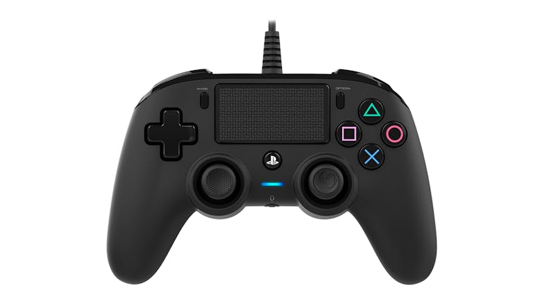 Nacon Wired Compact Controller for PlayStation 4 - Black