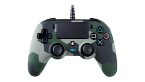 Nacon Wired Compact Controller for PlayStation 4 - Camo Green