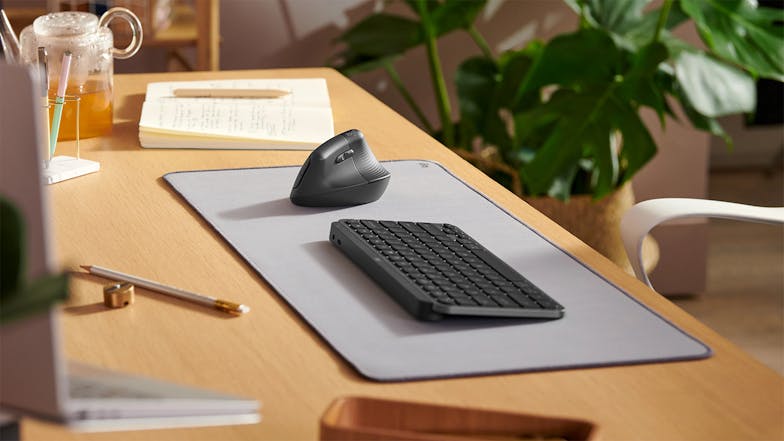 Logitech Lift Vertical Ergonomic Wireless Mouse - Graphite