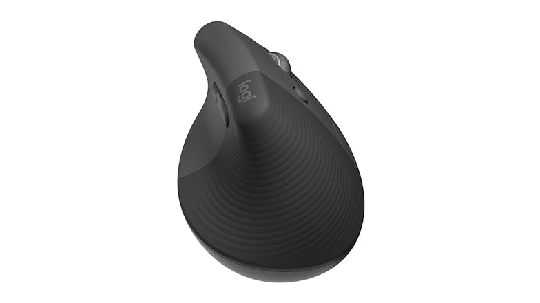 Logitech Lift Vertical Ergonomic Wireless Mouse - Graphite