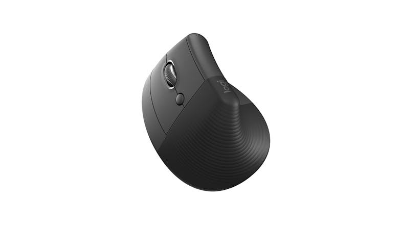 Logitech Lift Vertical Ergonomic Wireless Mouse - Graphite