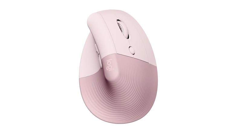 Logitech Lift Vertical Ergonomic Wireless Mouse - Rose