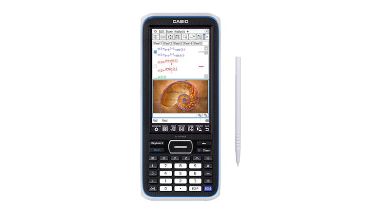 Casio fx-CP400 Graphing Scientific Calculator - White