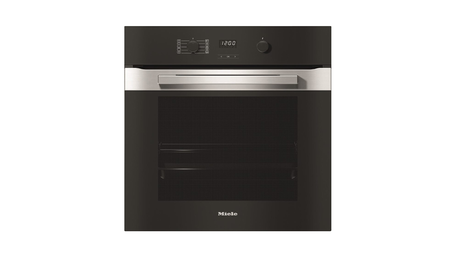 Miele 60cm 8 Function H2860B Pureline Oven CleanSteel Harvey Norman