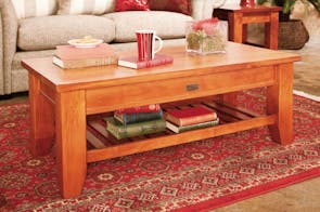 Ferngrove Coffee Table with Rack