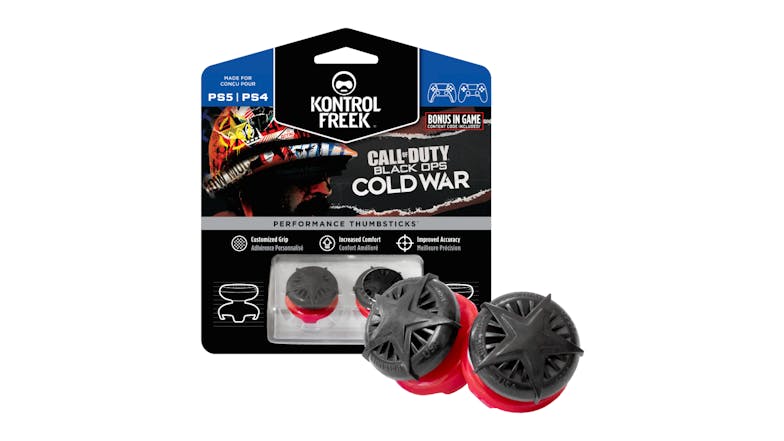 KontrolFreek Call of Duty: Black Ops Cold War Performance Thumbsticks for PlayStation4/5