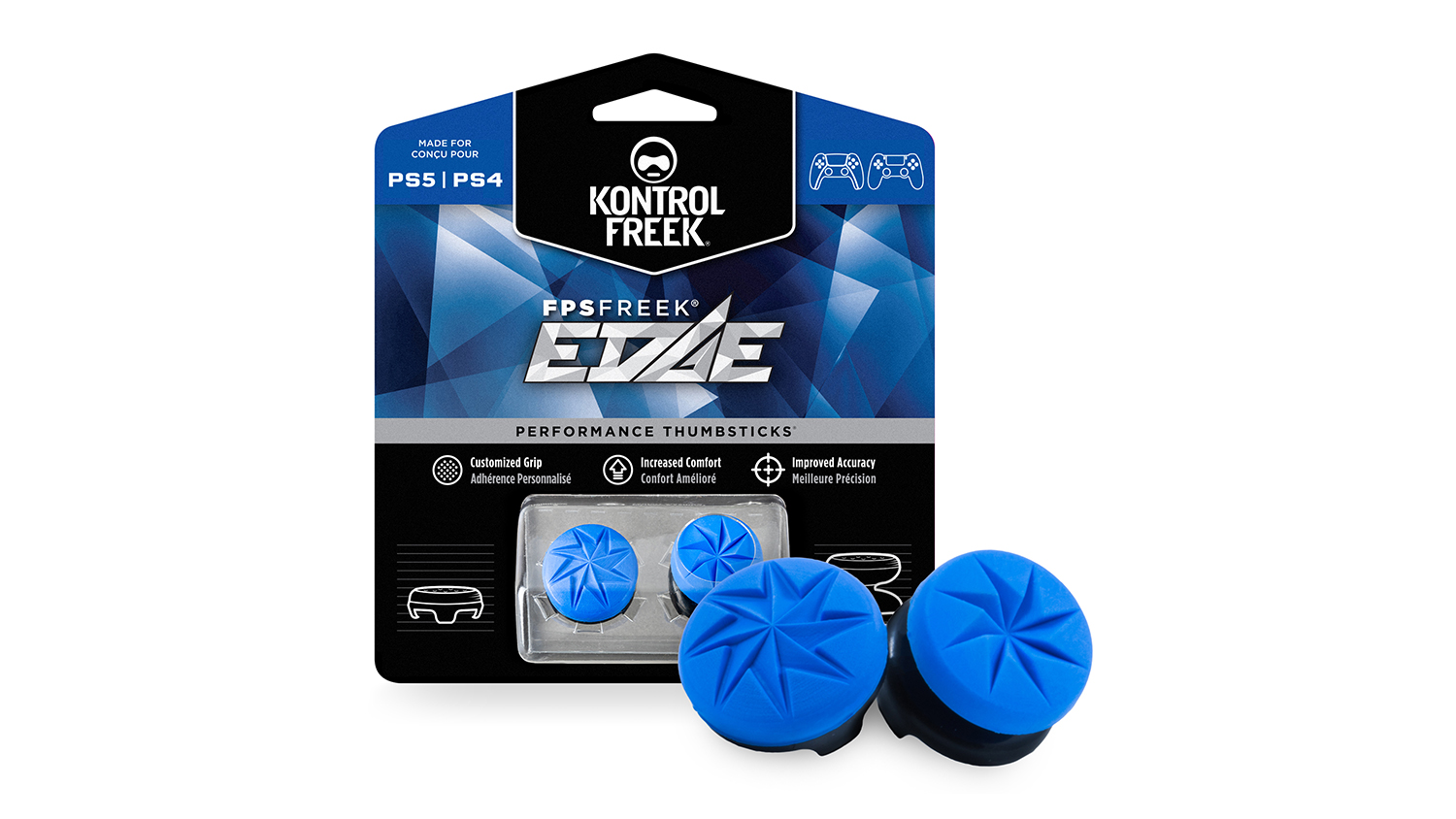 KontrolFreek FPS Freek Edge Performance Thumbsticks for PlayStation4/5