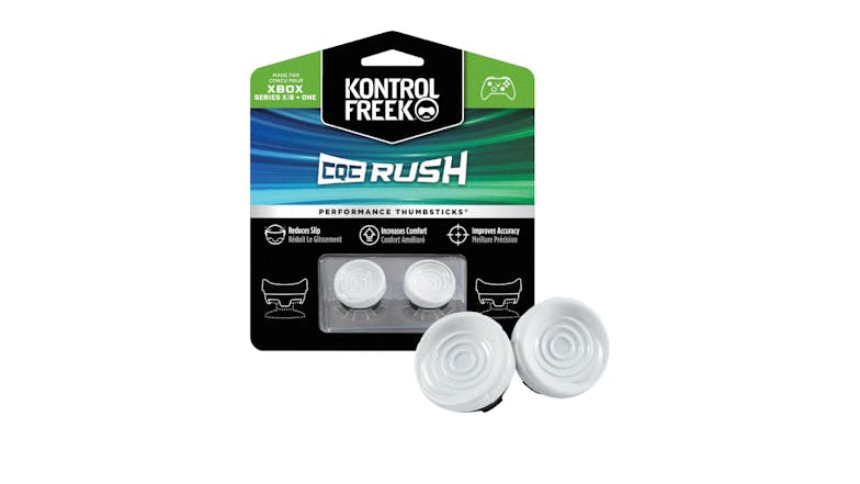 KontrolFreek CQC Rush Performance Thumbsticks for Xbox One & Series X/S - White