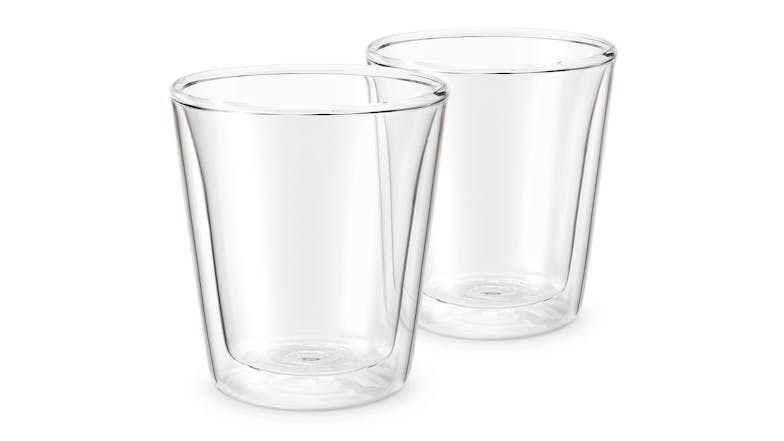 Breville 220ml Latte Dual Wall Duo Glasses - Set of 2