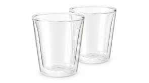 Breville 220ml Latte Dual Wall Duo Glasses - Set of 2