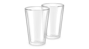 Breville 400ml Iced Coffee Dual Wall Coffee Duo Glasses - Set of 2