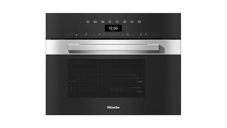 Miele 5 Function DG7440 Pureline Compact Steam Oven - CleanSteel