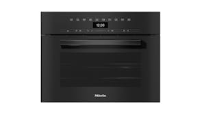 Miele 21 Function DGC7440 Compact Steam Combination Oven - Obsidian Black