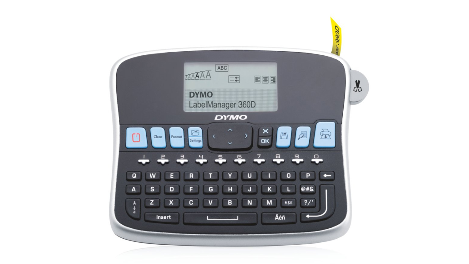 Dymo LabelManager 360D Rechargeable Hand-Held Label Maker