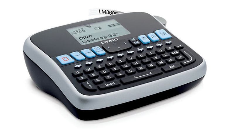 Dymo LabelManager 360D Rechargeable Hand-Held Label Maker