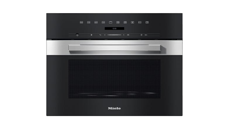 Miele 46L Built-In Microwave Oven - Clean Steel (M 7244 TC/11134140)