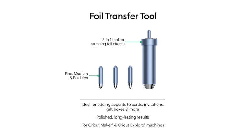 Cricut 3-in-1 Foil Transfer Kit