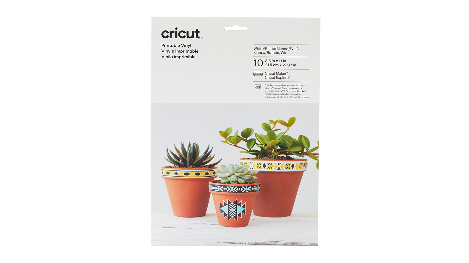Cricut Printable Vinyl 8.5" x 11" (10 Sheets) Harvey Norman New Zealand