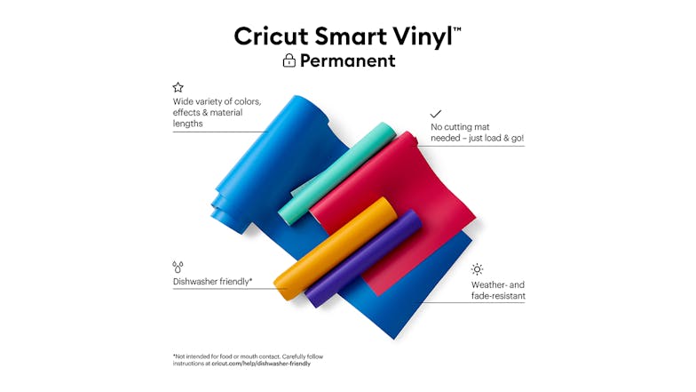 Cricut Permanent Smart Vinyl 13" x 3ft - Maize Yellow (1 Roll)