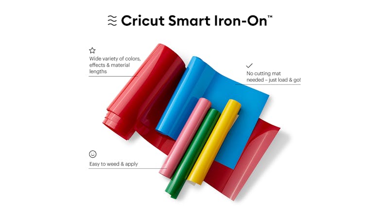 Cricut Smart Iron-On 13" x 3ft - Black (1 Roll)