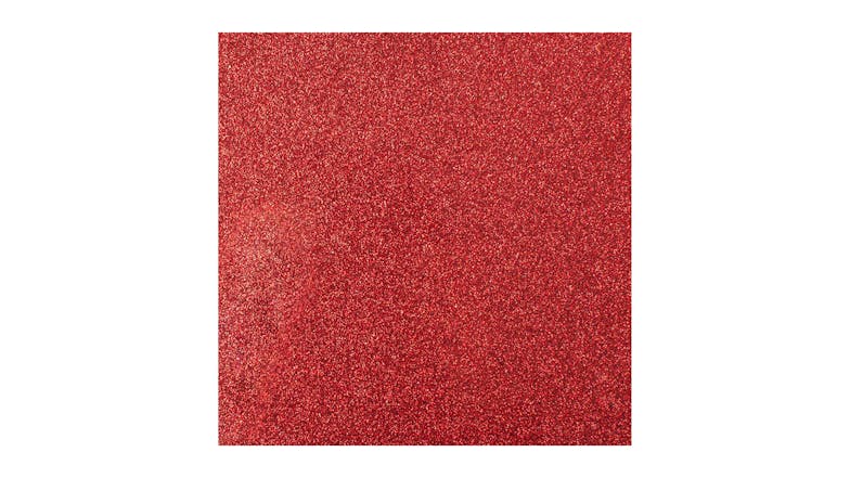 Cricut Smart Iron-On 13" x 3ft - Glitter Red (1 Roll)