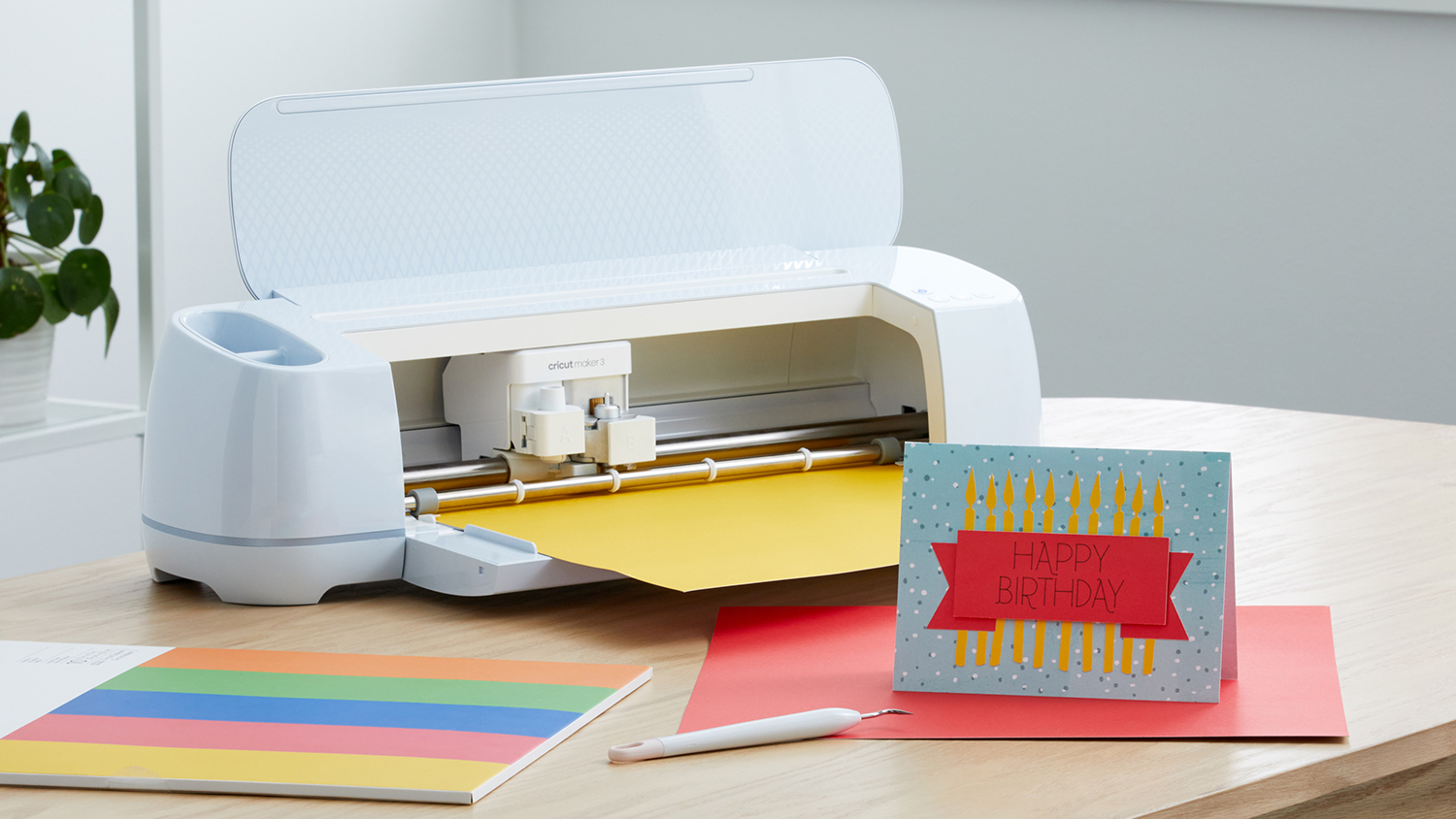 Cricut Smart Paper Sticker Cardstock 13" x 13" White (10 Sheets